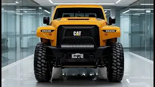 2026 Caterpillar Pickup Track | Extreme Heavy-Duty Tracked Truck Concept