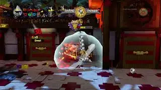 The LEGO Ninjago Movie Videogame Boss Master Chen with Great White Shark 