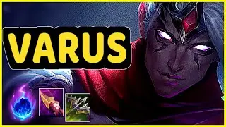 VARUS VS ASHE ADC GAMEPLAY