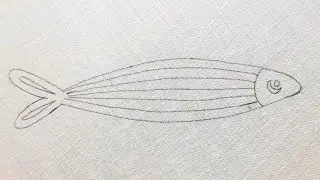 Hand embroidery designs: Fishbone Stitch, Stem stitch design