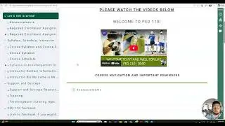 PED 110 - 0040 Course Navigation SP26