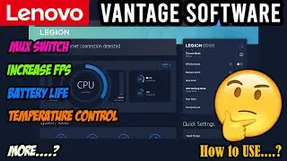 Программное обеспечение Lenovo Vantage (Legion 5i 2022)