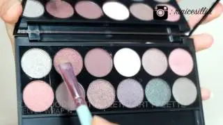 MONOLID EYE MAKEUP TUTORIAL USING SLEEK GOOD NIGHT SWEETHEART PALETTE