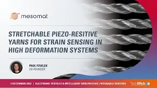 MesoMat | Stretchable piezo-resitive yarns for strain sensing in high deformation systems