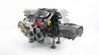 BGT W16 Engine Building Block Model Set
