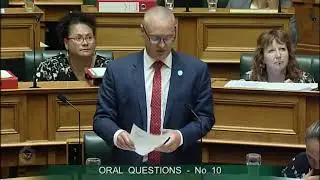 Question 10 - Dr Liz Craig to the Minister of Health