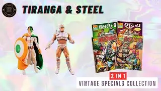 Vintage Specials Collection | Raj Comics | 2 in 1 | Tiranga | Inspector Steel