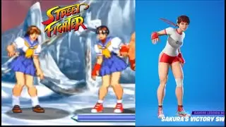 *NEW* Fortnite Sakura's Victory Sway emote in 