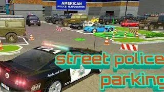 Street Police Car Parking 3D | Multi Level Car Games | City Car Police Android GamePlay Black Police