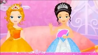 PRINCESS LIBBY DREAM SCHOOL WITH HER FRIENDA HAVING A TEA PARTY GETTING DRESSED AT THE CASTLE