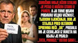 Zaručnik moje kćeri pitao je o stanu u Parizu. Na oltaru mi je dala poruku: &bdquo;TATA, POMOZI.&rdquo;