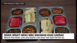 Siswa Minati Menu MBG Makanan Khas Daerah