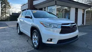 2015 Toyota Highlander Limited Platinum AWD Blizzard Pearl - Virtual Walk Around