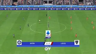 Inter vs Lecce (24/08/2024) Serie A EA FC 24