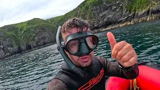 🧜‍♂️🚤 SPEARFISHING Pembrokeshire's Enchartered waters in Wales UK 🏝🐠