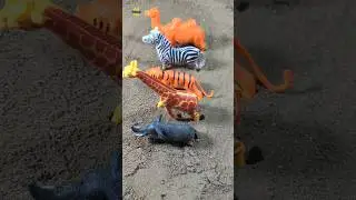 #shorts_ ASMR _ Animals Toys Collection #cow #elephant #animal#asmr