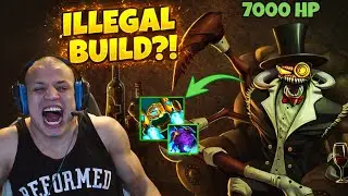 Tyler1 Tests a BROKEN Cho&rsquo;Gath Build (S16)