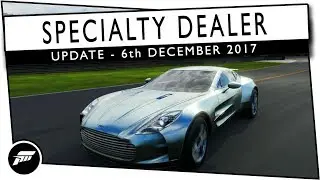 Specialty Dealer Update (FORZA MOTORSPORT 7) 6th December 2017