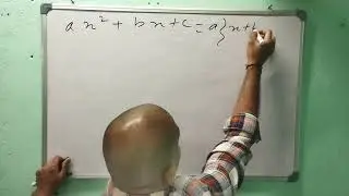 Lecture - 01 Sign Scheme For  a Quadratic Expression