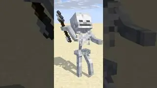 Help Enderman Hit a Beehive - Minecraft Animation