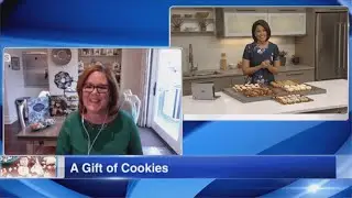 Cookbook Author Mary DiSomma A Gift of Cookies 🍪  Cookie Recipe Cookbook  🍪  [ABC 7 News Interview]