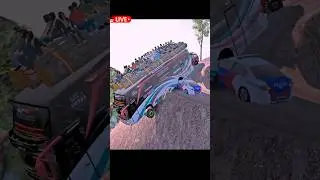 Most Dangerous Road Survival on Euro truck simulator 2 Bus mod eps50