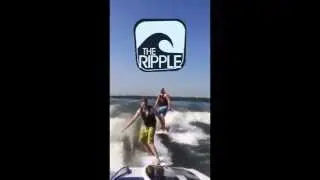 Tandem Wakesurfing!