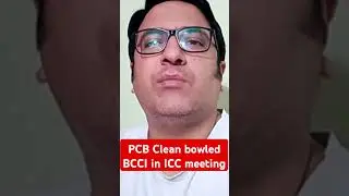PCB Fusion model clean bowled BCCI in ICC meeting #championstrophy