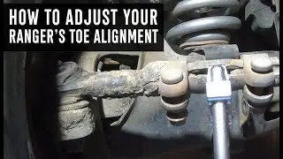 Как отрегулировать схождение колес на Ford Ranger
