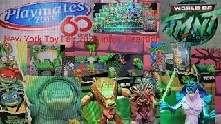 DJTMNT: 2026 New York Toy Fair Playmates Toys: World Of TMNT booth Reaction!