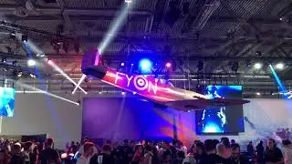 Gamescom 2018 Battlefield V stand. Lytham Spitfire Team