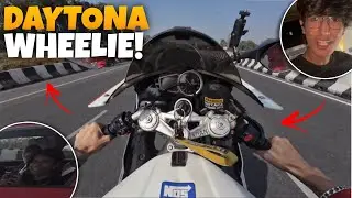 Crazy public reactons on a loud Superbike *WHEELIE* 😍