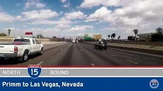 Interstate 15 - Primm to Las Vegas - Nevada |  Drive America's Highways 🚙