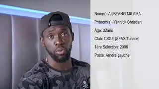 Présentation des handballeurs gabonais, les doyens