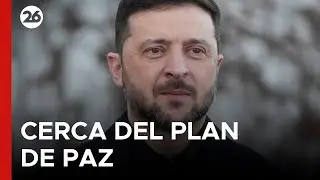 🤝 CUMBRE DECISIVA | El presidente de Ucrania acelera su plan de paz con apoyo europeo