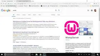 WAMP Installation Part 1