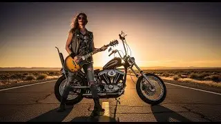 Burning Asphalt 🔥 Epic Rock Music for Night Highway Riding