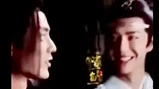Xiao Zhan asking Wang Yibo if he&rsquo;s even human 😂THE UNTAMED -BTS.   Shi ni ❤️