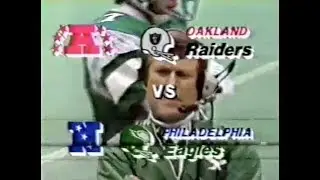 1980 Week 12 - Raiders vs Eagles