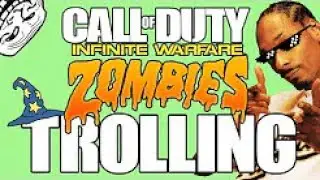 COD Infinite Warfare Zombie Trolling! (KID RAGES HARD)