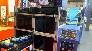 STD2-INT 1200 SHUTTLE SYSTEM INTERLEAVED DRAW TAPE GARBAGE BAGS ON ROLL MACHINE UP TO 170 METER/MNT