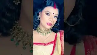 #jawedhabibacademyhazratganj 9555458388#durga pooja makeuplook
