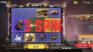 3 Spin Kilo-141 Legion's spear Legendary | Greatest Empire | Shield Taunt | cb games | CODM |
