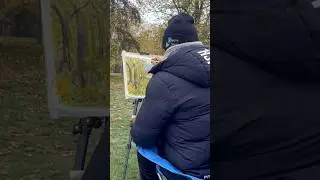 Timelapse Watercolour Impressionist Landscape Painting 🎨