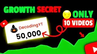 Decoding Yt Channel growth secret, The Real story of  yt,growth 🤔🤔 Decoding Yt