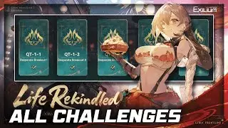 LIFE REKINDLED ALL CHALLENGES QUICK SOLUTION (QIUHUA EVENT) [ GIRLS' FRONTLINE 2: EXILIUM ]