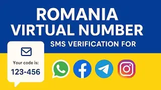 Romania Virtual Number | SMS Verification For Whatsapp Facebook Telegram & Instagram