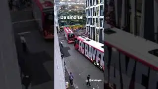 FC Bayern Bus in M&uuml;nster
