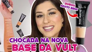 nova *BASE MATTE HIDRALURONIC* da VULT