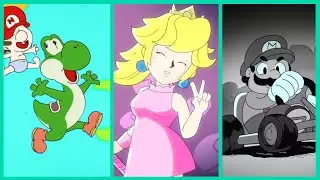 Super Mario Anime Compilation | Channy & Kimberly
